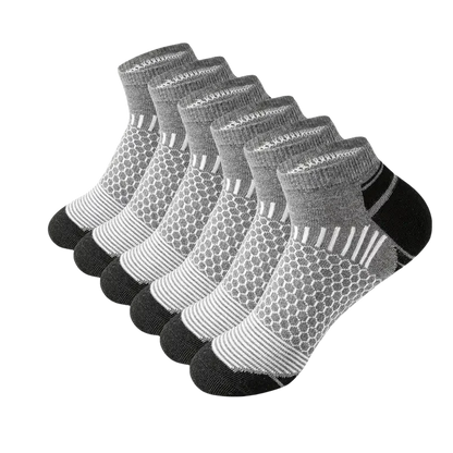 6 Pairs Men's Low Tub Socks