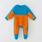 Girls Cleaning Mop Long Sleeve Crawling Jumpsuit