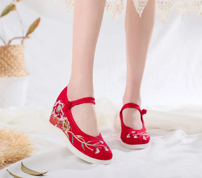 Woman Casual Ethnic Style Canvas Vintage
