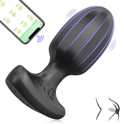 Toy Butt Plug Stimulator Masturbation Penetration Vibrating