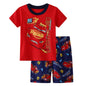 Boys Nighty Cartoon Cute Short Sleeve Pajamas