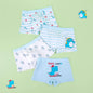 4PCS Boys Cotton Antibacterial Teenagers  Breathable Comfort Underwear
