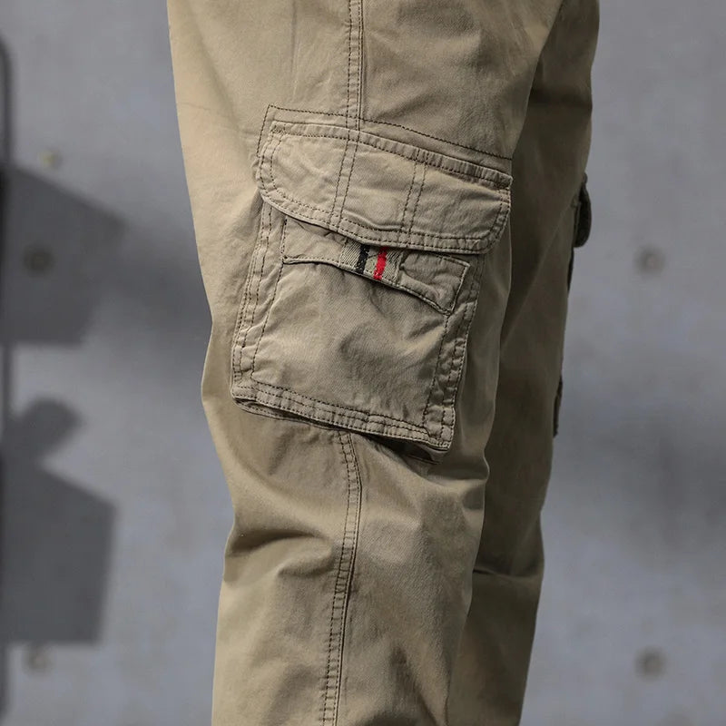 Mens Cargo Pants, Casual Multi-Pocket Tactical