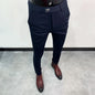 Men Stretch Slim Formal Casual Pants Fashion