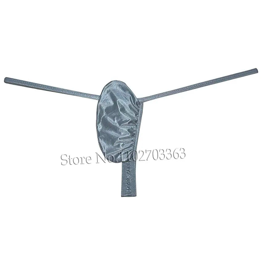 Men's Micro G-string Underwear Shiny Low Rise