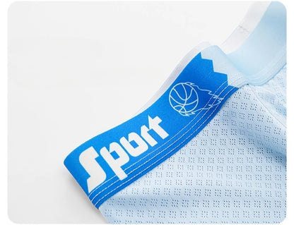 4PCS Teens Boys Mesh Breathable Comfort Antibacterial Underwear