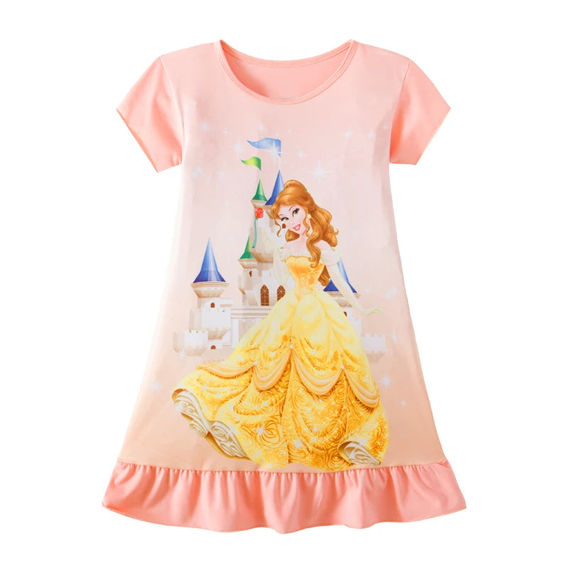 Elsa Cartoon Minnie Party Dresses Pajamas