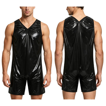Mens Tear Away Backless, Nightclub Party Jumpsuit