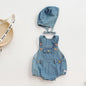 Infant Baby Girls Embroider Sleeveless Rompers