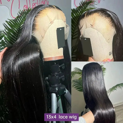 High Density Lace Frontal Black Bone Straight Human Hair