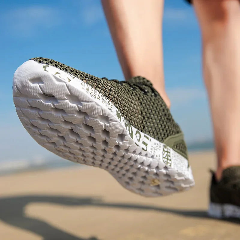 Mens Casual Shoes Aqua Shoes Air Mesh