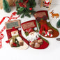 Xmas Decoration Santa Snowman Reindeer Hanging Sock