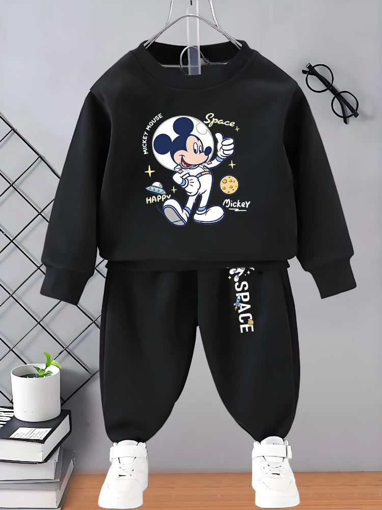 2 Pcs Boys Sets Casual Sweatshirt Hoodies and Sweatpantt
