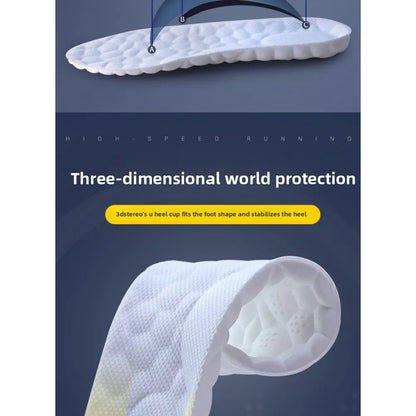 Men/Women Thick Sports Insoles Padded with Anti Odor