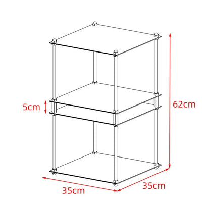 Stainless Steel Coffee Tables Decor Display Stand