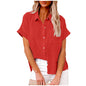 Woman Loose Casual Camisas Mujer Blouse