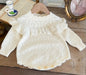 Baby Girls Knitting Romper Red Fashion