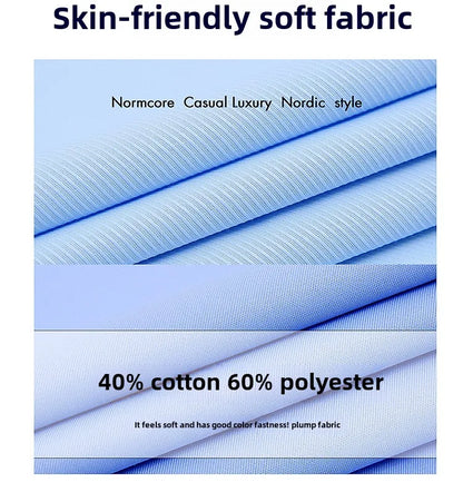 Mens Long-sleeved Non-ironing Anti-wrinkle Shirts