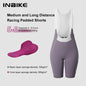 Women's Cycling Bib Shorts with Side Pockets