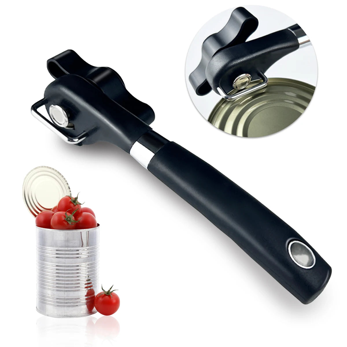 Safe Cut Can Opener Food Grade Stainless Steel