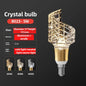 Acrylic Crystal LED Bulb Chandelier Fairy Lamp