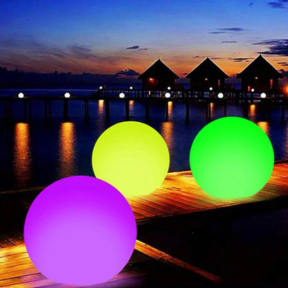 Outdoor LED Garden Ball Remote Control Inflatable
