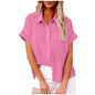 Woman Loose Casual Camisas Mujer Blouse