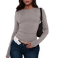 Sexy Cropped Womens Casual Skinny Slim T Shirts