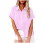 Woman Loose Casual Camisas Mujer Blouse