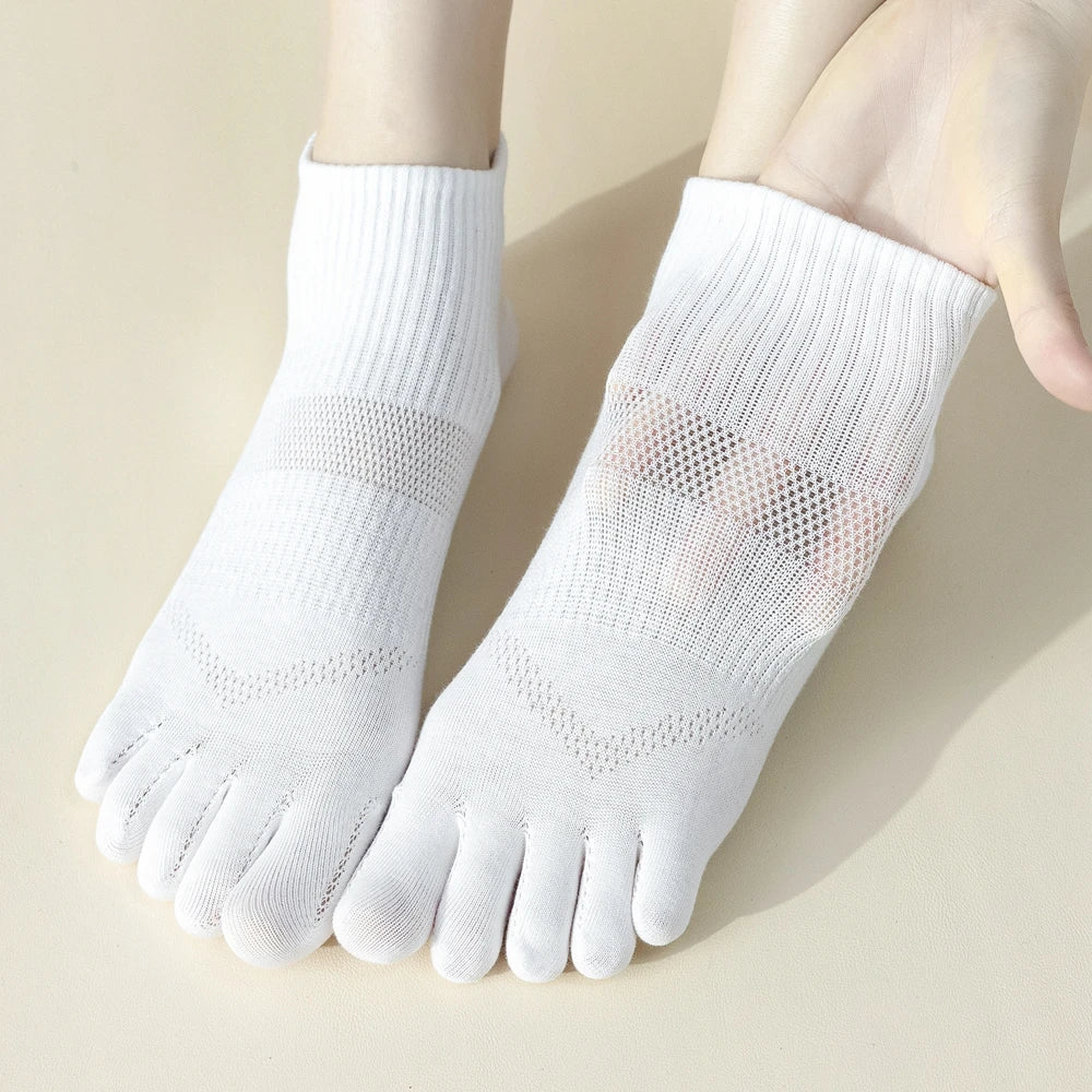 5 Pairs  Women Sports Toe Socks