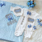 5 Pcs Girl/Boy Hospital Exit Newborn Bling Outfits