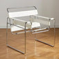 Single Chair Network Red Bauhaus Saddle Leather