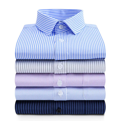 Mens Long-sleeved Non-ironing Anti-wrinkle Shirts