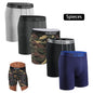 5pc Mid-Long Cotton Brand Boxer Shorts Men