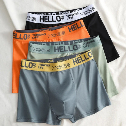 Sexy Men's Boxer Briefs Underwear Fit Breathable