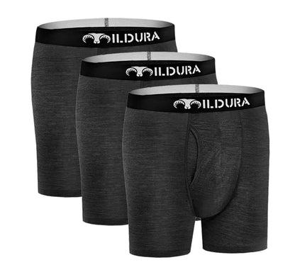 Men's Merino Wool Underwear Boxer Briefs