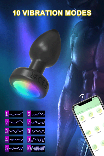 Toy Butt Plug Stimulator Masturbation Penetration Vibrating