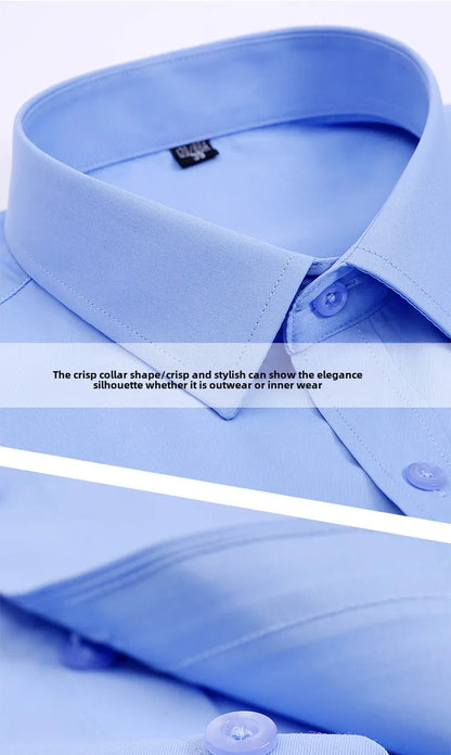 Mens Long-sleeved Non-ironing Anti-wrinkle Shirts