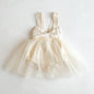 Infant Baby Girls Embroider Sleeveless Rompers