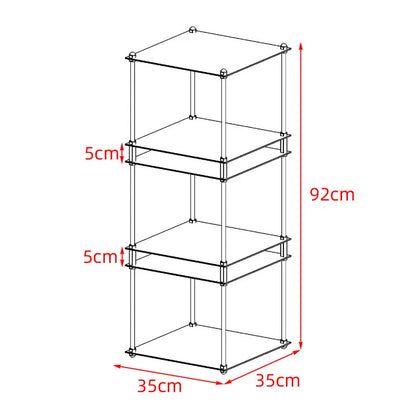 Stainless Steel Coffee Tables Decor Display Stand