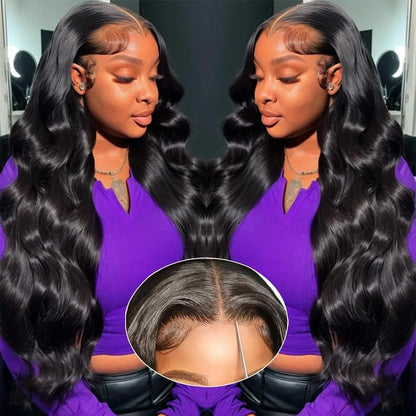 Lace Closure Wigs Human Hair Wear & Go Glueless