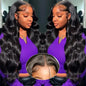 Lace Closure Wigs Human Hair Wear & Go Glueless