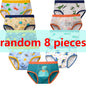 12 Pcs Boys Boxer Briefs Underwear Breathable Baby