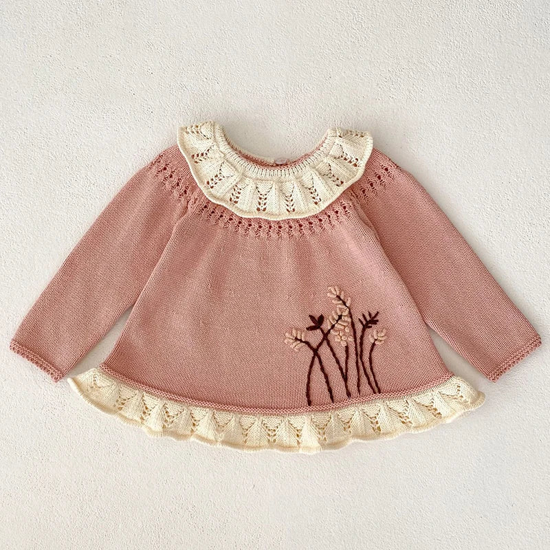 2 Pcs Baby Girls Long Sleeve Striped Cardigan Coat+ Shorts