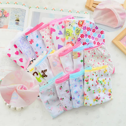 20PC Girls Underwear CartoonCotton  Briefs