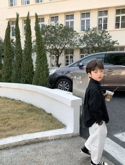 Boys Long Sleeve Trendy Streetwear Viral Fashion