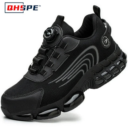 Safety Shoes Men Anti-smash Anti-puncture Work Shoes