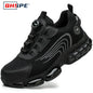 Safety Shoes Men Anti-smash Anti-puncture Work Shoes