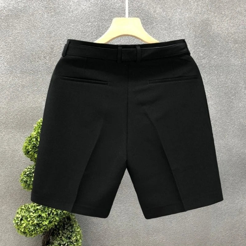Casual Slim Fit Men's Suit Shorts Stylish