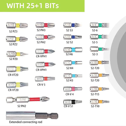 Electrical Screwdriver Set Cordless  Rechargeable